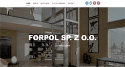 Desktop Screenshot of forpol.com.pl