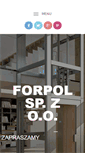 Mobile Screenshot of forpol.com.pl